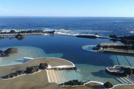 Sea View Apartment Porto Moniz Bagian luar foto