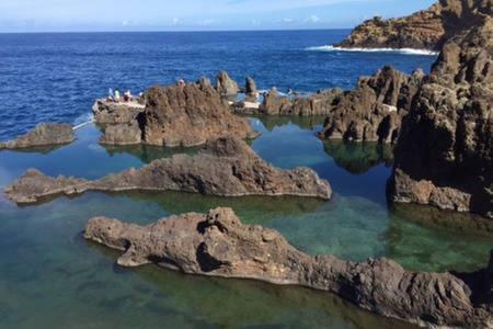 Sea View Apartment Porto Moniz Bagian luar foto